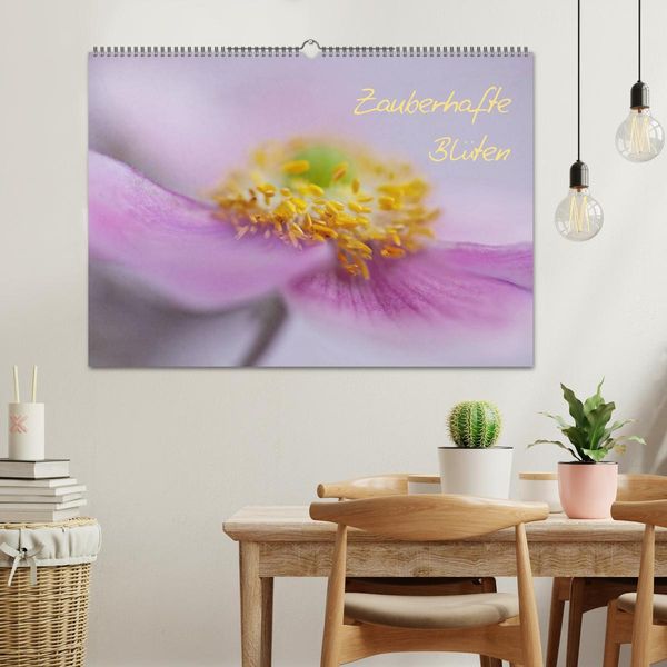 Produktbild: Zauberhafte Bl&uuml;ten (Wandkalender 2026 DIN A2 quer), CALVENDO Monatskalender