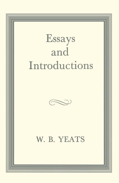 Produktbild: Essays and Introductions