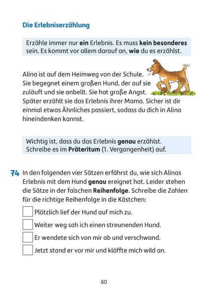 Produktbild: Aufsatz Deutsch 4. Klasse