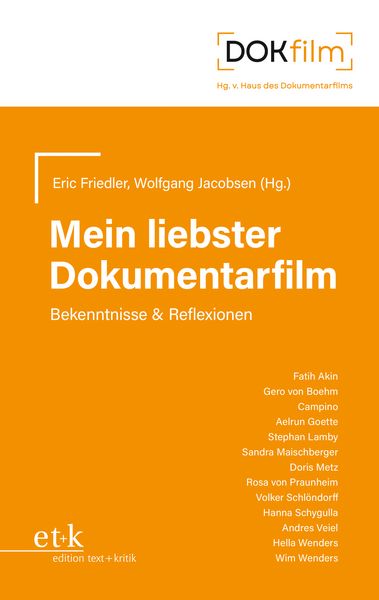 Produktbild: Mein liebster Dokumentarfilm