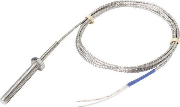 Produktbild: TRU COMPONENTS TC-9779568 PT100 Temperatursensor -50 bis 400&deg;C Kabel, offenes Ende