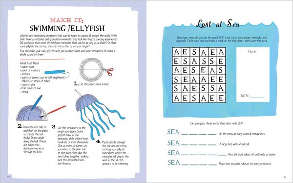 Produktbild: Julia Rothman's Ocean Anatomy Activity Book