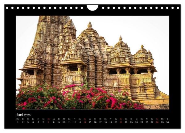 Produktbild: Willkommen in Indien 2026 (Wandkalender 2026 DIN A4 quer), CALVENDO Monatskalender