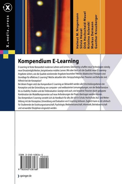 Produktbild: Kompendium E-Learning