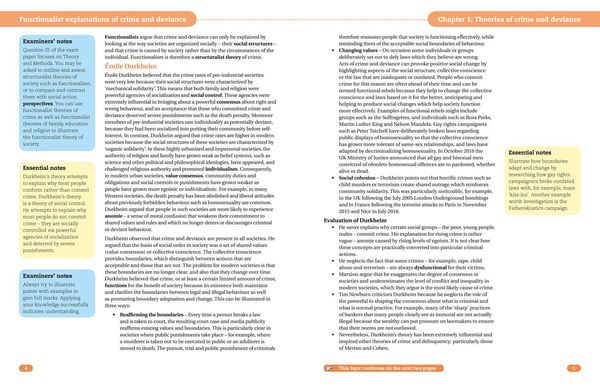 Produktbild: AQA A Level Sociology Crime and Deviance with Theory and Methods