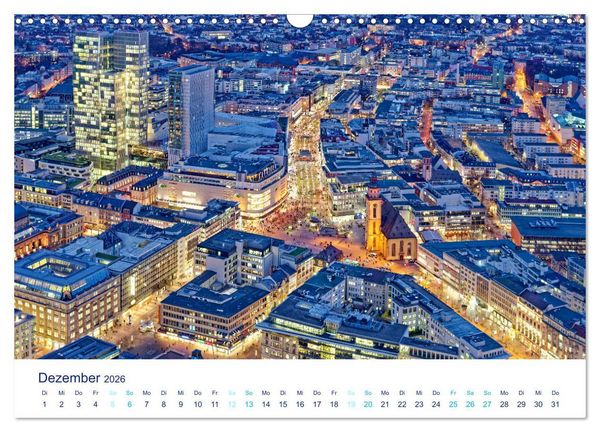 Produktbild: Fabelhaftes Frankfurt am Main (Wandkalender 2026 DIN A3 quer), CALVENDO Monatskalender