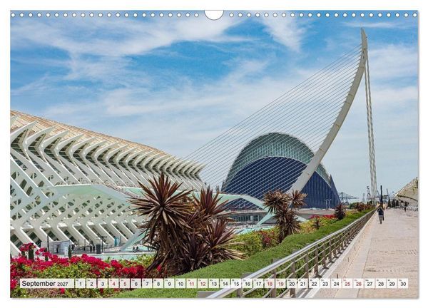 Produktbild: Valencia - Stadt der K&uuml;nste und der Wissenschaft (Wandkalender 2027 DIN A3 quer), CALVENDO Monatskalender