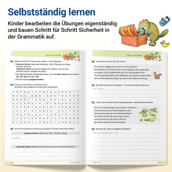 Produktbild: Grammatik mit Rico Schnabel, Klasse 5