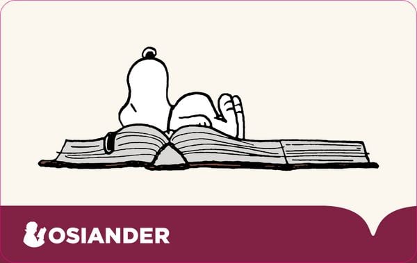 Geschenkkarte Osiander Snoopy