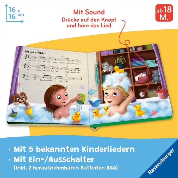 Produktbild: H&ouml;r mal hin - Alle meine Entchen: Meine ersten Lieblingslieder