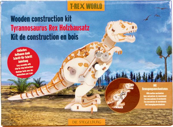Produktbild: Holzbausatz T-Rex Wind-Up / T-Rex World