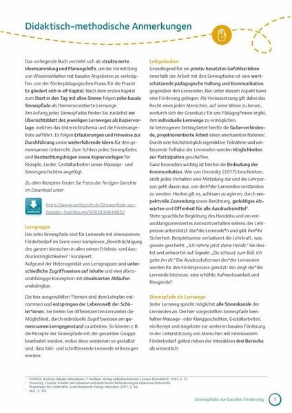 Produktbild: Sinnespfade zur basalen F&ouml;rderung