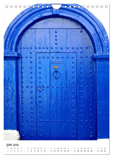 Produktbild: Portes du Maroc (Calendrier mural 2026 DIN A4 horizontal), CALVENDO calendrier mensuel