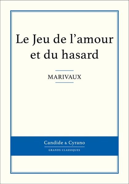 Produktbild: Le Jeu de l'amour et du hasard