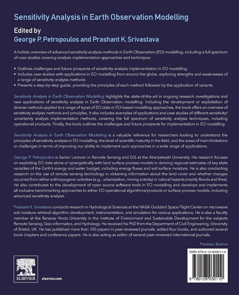 Produktbild: Sensitivity Analysis in Earth Observation Modelling