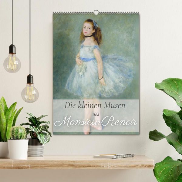 Produktbild: Die kleinen Musen des Monsieur Renoir (Wandkalender 2027 DIN A2 hoch), CALVENDO Monatskalender