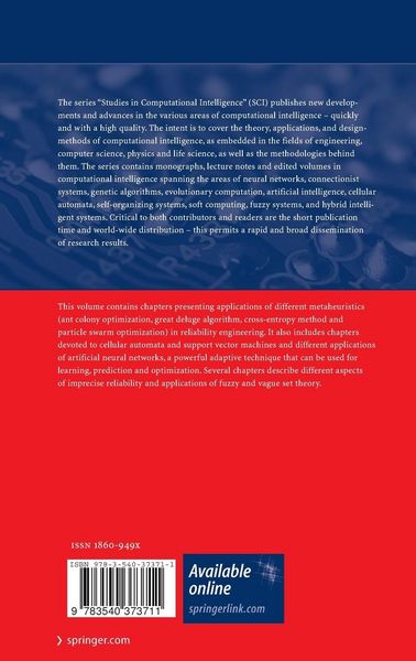 Produktbild: Computational Intelligence in Reliability Engineering