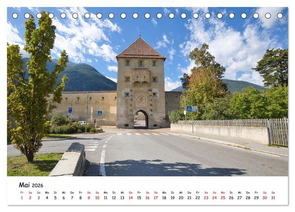Produktbild: Zwischen Gipfeln und Geschichte - Der Vinschgau in Bildern (Tischkalender 2026 DIN A5 quer), CALVENDO Monatskalender