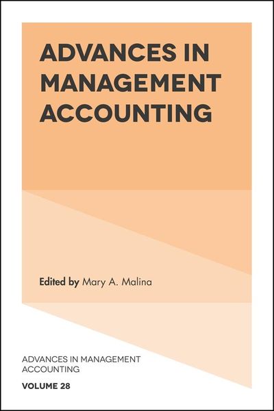 Produktbild: Advances in Management Accounting