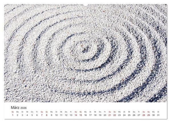 Produktbild: ZEN - Eine Reise zu sich selbst (hochwertiger Premium Wandkalender 2026 DIN A2 quer), Kunstdruck in Hochglanz