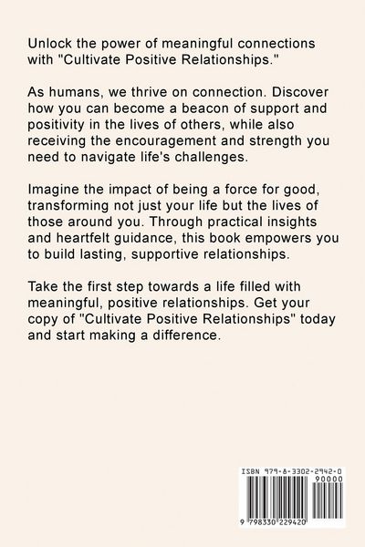 Produktbild: Cultivate Positive Relationships