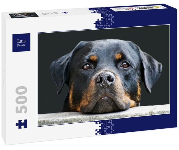 Produktbild: Lais Puzzle Rottweiler 500 Teile