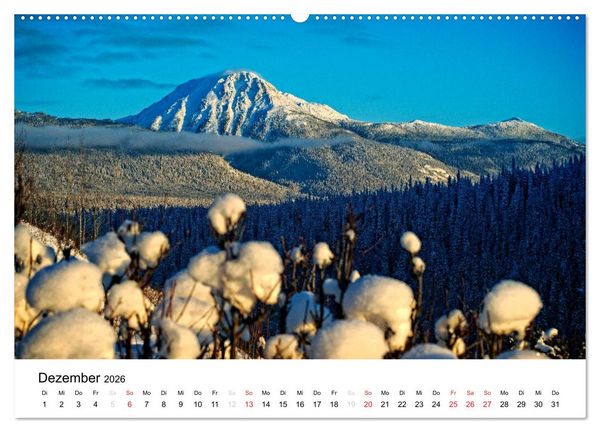Produktbild: Kanadische Landschaften 2026 (hochwertiger Premium Wandkalender 2026 DIN A2 quer), Kunstdruck in Hochglanz