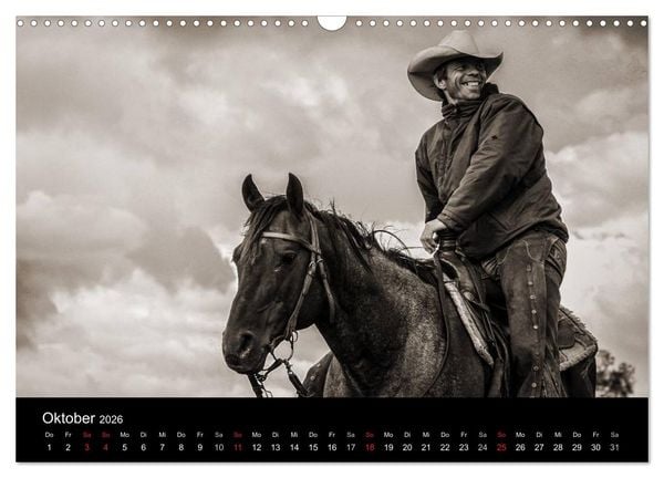 Produktbild: Westernreiten (Wandkalender 2026 DIN A3 quer), CALVENDO Monatskalender