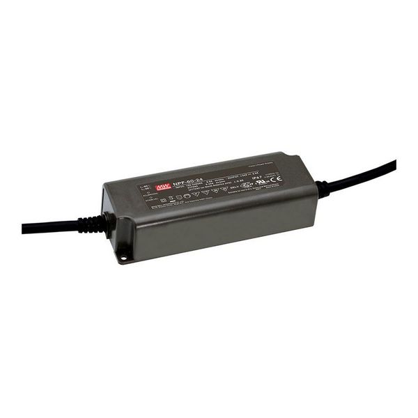 Produktbild: Meanwell Power Supply 60 W/24 V DC MEAN WELL NPF-60-24