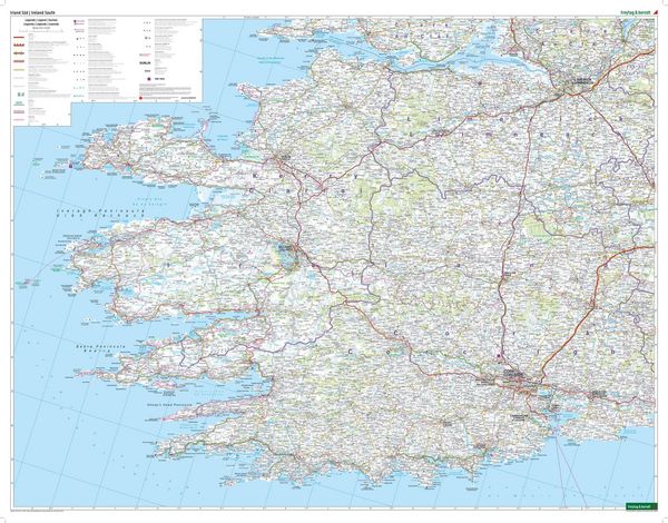 Produktbild: Freytag & berndt Stra&szlig;enkarte Irland Set 1:150.000