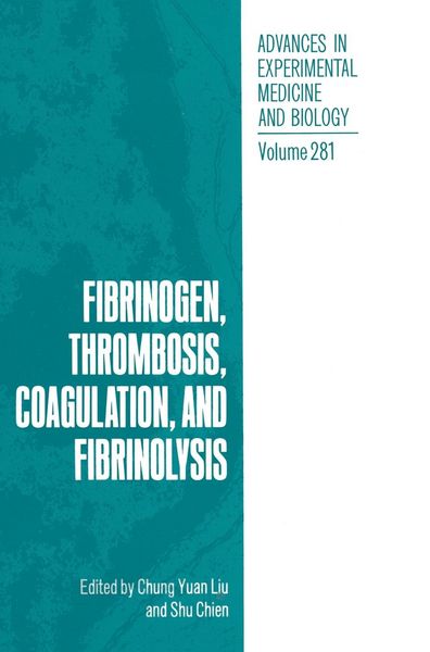 Produktbild: Fibrinogen, Thrombosis, Coagulation and Fibrinolysis