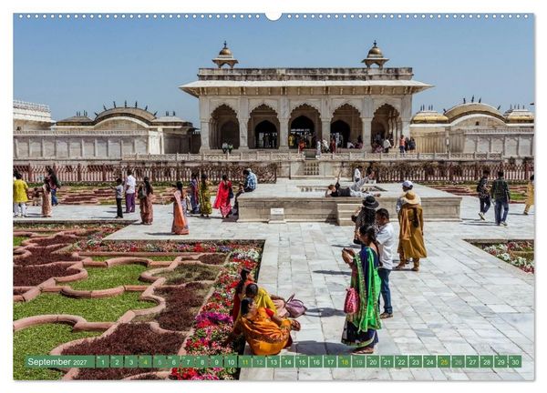 Produktbild: Indien Goldenes Dreieck (Wandkalender 2027 DIN A2 quer), CALVENDO Monatskalender