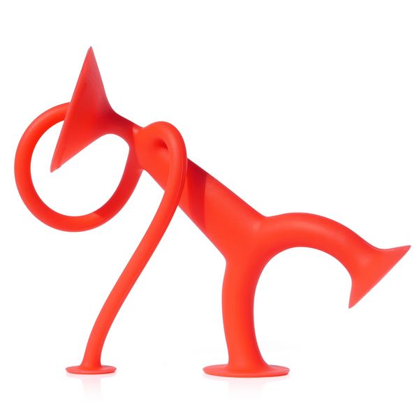 Produktbild: Moluk Oogi Elastische Spielfigur rot (MQ6)