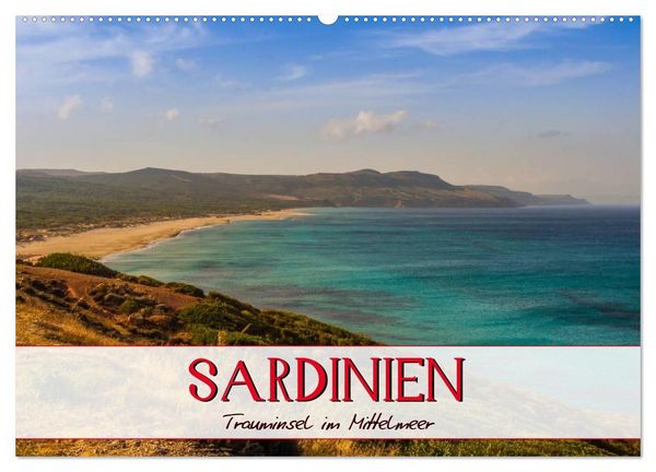 Produktbild: Sardinien Panoramakalender / CH-Version (Wandkalender 2027 DIN A2 quer), CALVENDO Monatskalender