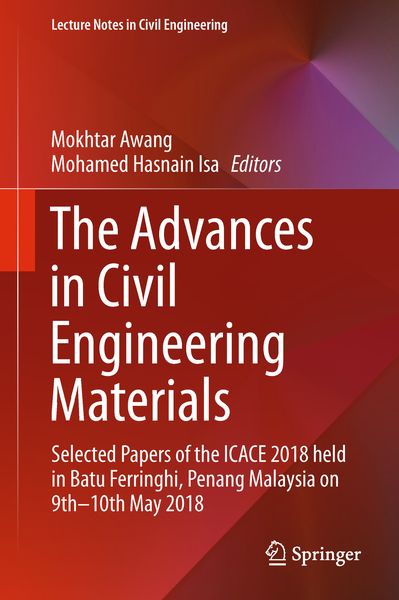 Produktbild: The Advances in Civil Engineering Materials