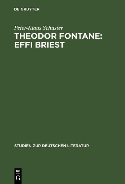 Produktbild: Theodor Fontane: Effi Briest