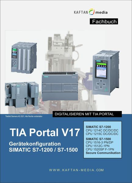 Produktbild: TIA Portal V17 Ger&auml;tekonfiguration S7-1200 / S7-1500