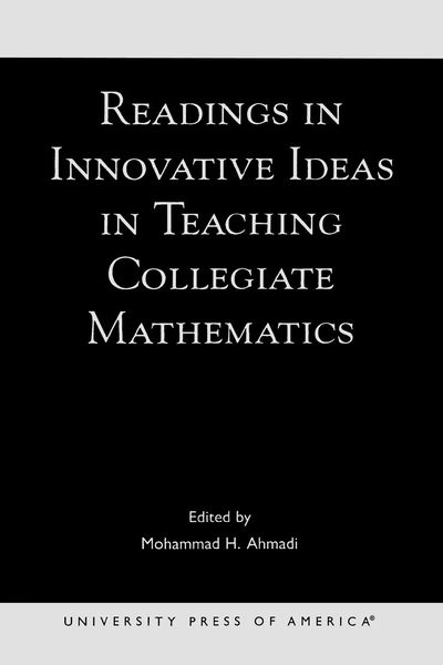 Produktbild: Readings in Innovative Ideas in Teaching Collegiate Mathematics