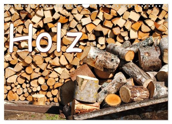 Holz (Wandkalender 2025 DIN A3 quer), CALVENDO Monatskalender