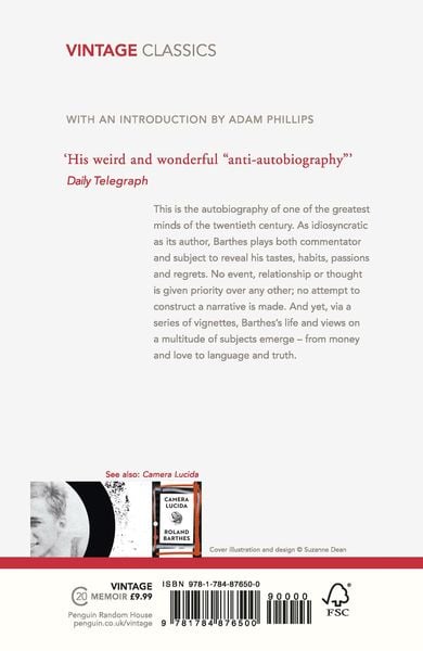 Produktbild: Roland Barthes by Roland Barthes