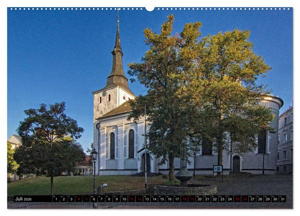 Produktbild: Stadtansichten L&uuml;denscheid, die Oberstadt (hochwertiger Premium Wandkalender 2026 DIN A2 quer), Kunstdruck in Hochglanz