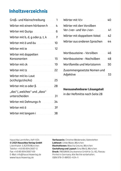 Produktbild: Mein &Uuml;bungsheft Rechtschreiben 4. Klasse