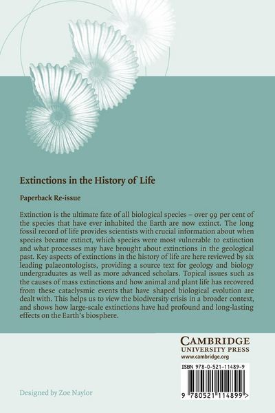 Produktbild: Extinctions in the History of Life