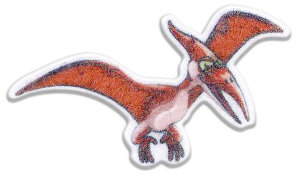 Produktbild: URSUS Dekorationsartikel Filz-Sticker Dinos