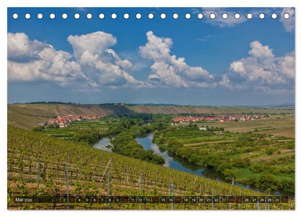 Produktbild: Weinland Franken (Tischkalender 2026 DIN A5 quer), CALVENDO Monatskalender