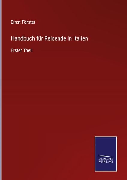 Produktbild: Handbuch f&uuml;r Reisende in Italien