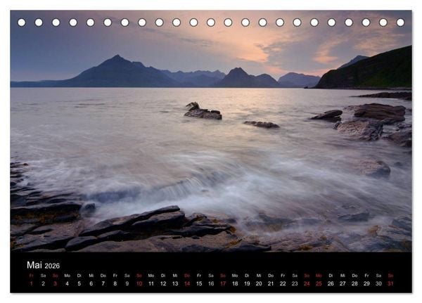 Produktbild: Schottland (Tischkalender 2026 DIN A5 quer), CALVENDO Monatskalender