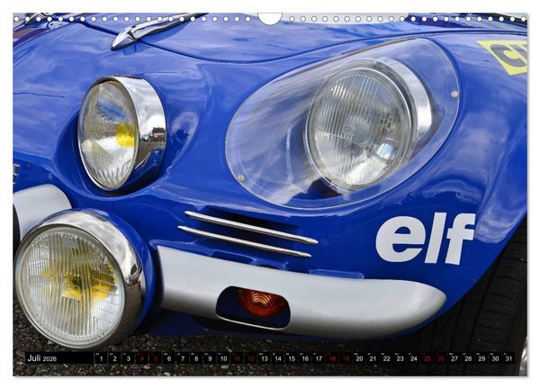 Produktbild: Renault Alpine A110 (Wandkalender 2026 DIN A3 quer), CALVENDO Monatskalender
