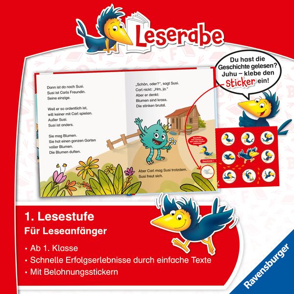 Leserabe 1. Lesestufe - Der Monster-Sheriff