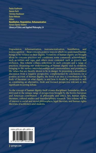 Produktbild: Humiliation, Degradation, Dehumanization